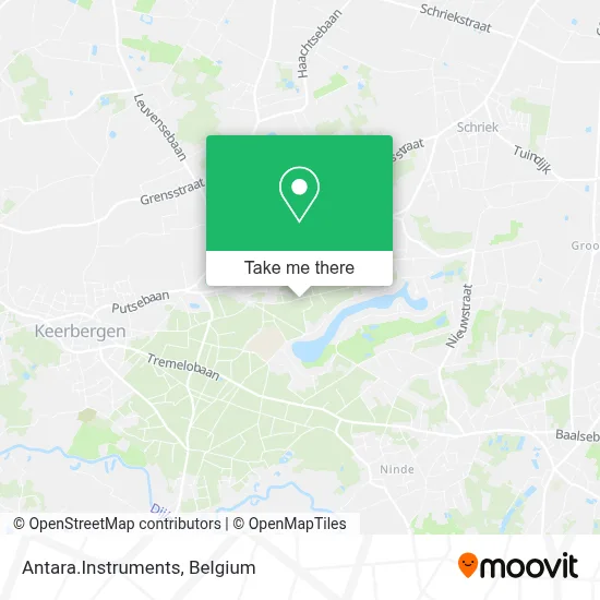Antara.Instruments map