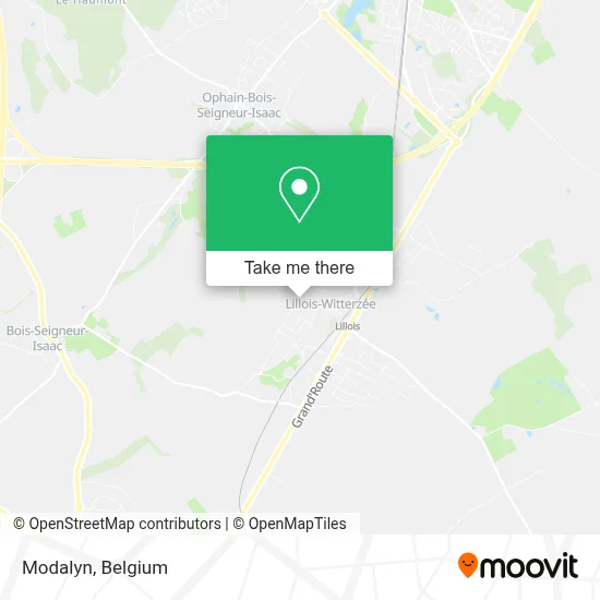 Modalyn map