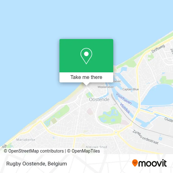 Rugby Oostende map