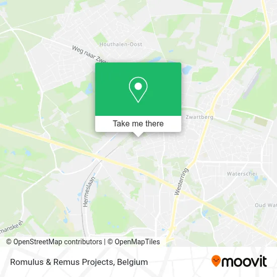 Romulus & Remus Projects map