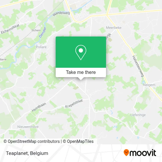 Teaplanet map