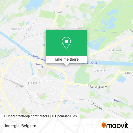 Innergie map