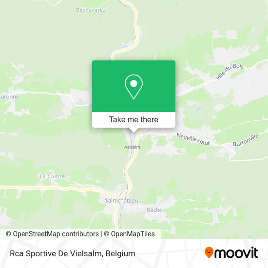 Rca Sportive De Vielsalm map