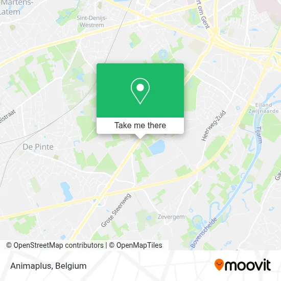 Animaplus map