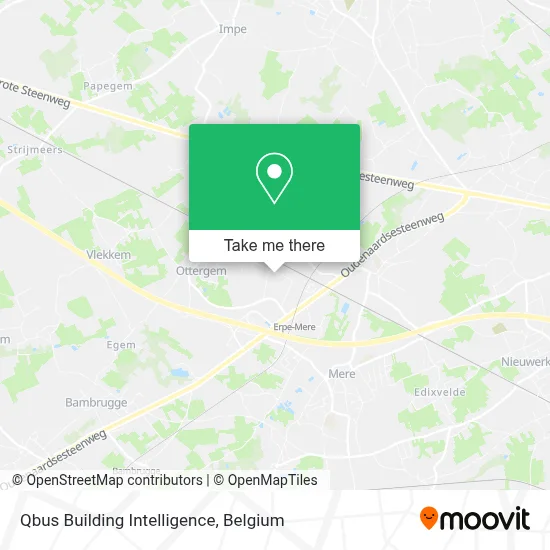 Qbus Building Intelligence map