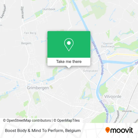 Boost Body & Mind To Perform map
