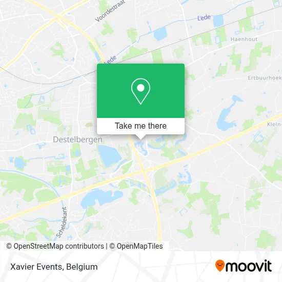 Xavier Events map