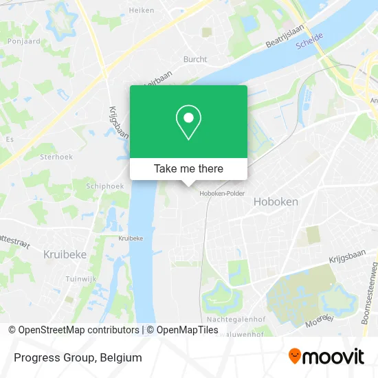 Progress Group map