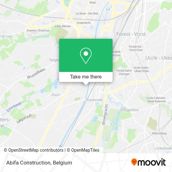 Abifa Construction map