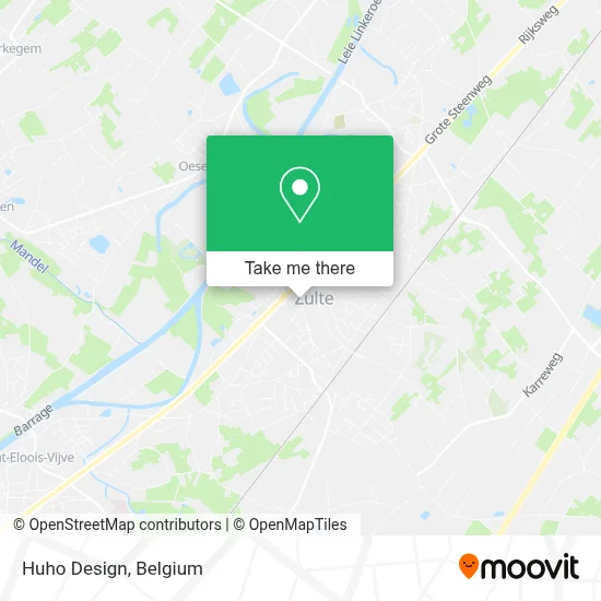 Huho Design map