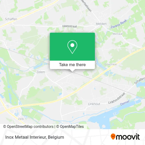 Inox Metaal Interieur map