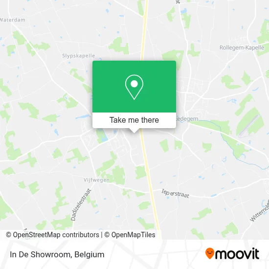 In De Showroom map