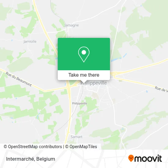 Intermarché map