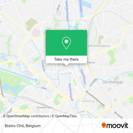 Bistro Chó map