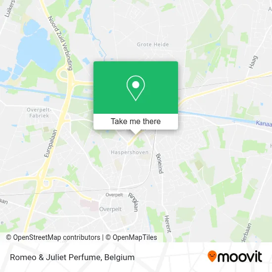 Romeo & Juliet Perfume map