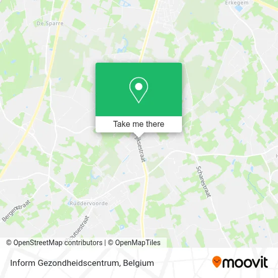 Inform Gezondheidscentrum map