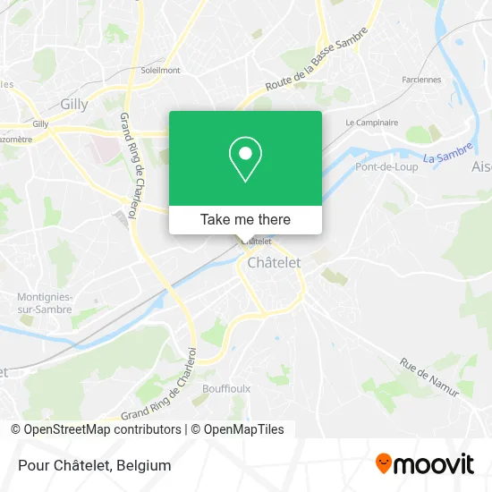 Pour Châtelet map