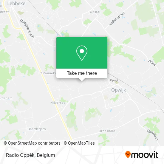 Radio Oppèk map