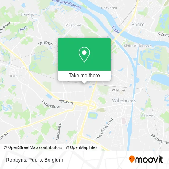 Robbyns, Puurs map