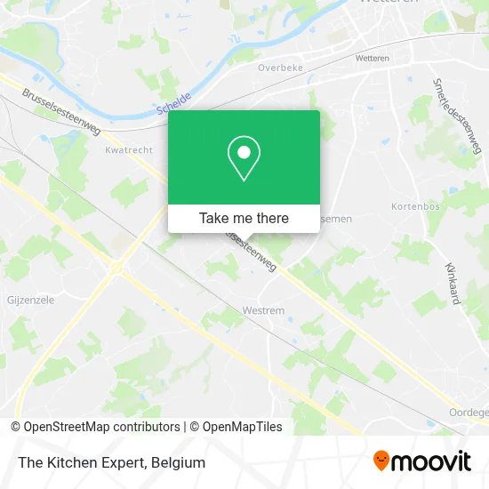 The Kitchen Expert map