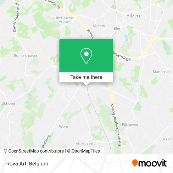 Rova Art map