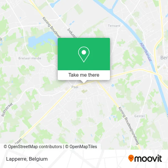 Lapperre map