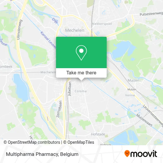 Multipharma Pharmacy map