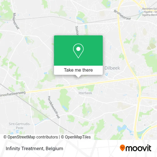 Infinity Treatment map