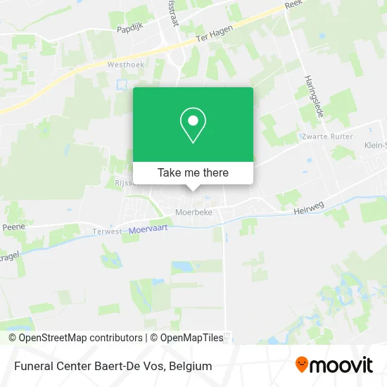 Funeral Center Baert-De Vos map