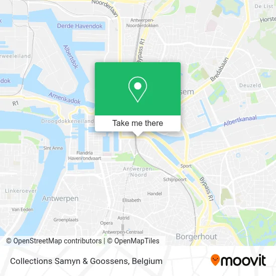 Collections Samyn & Goossens map