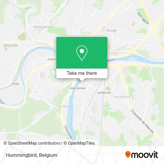 Hummingbird map