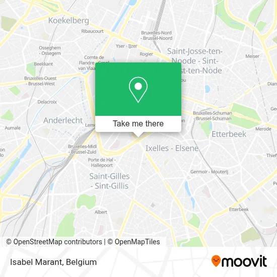 Isabel Marant map