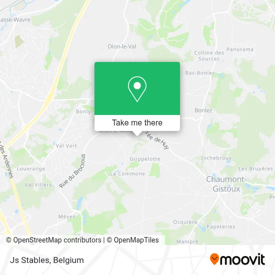 Js Stables map