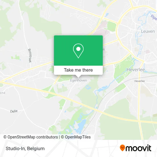 Studio-In map