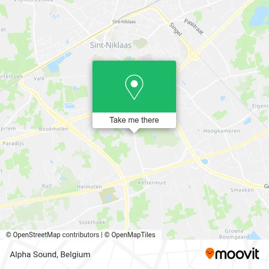 Alpha Sound map