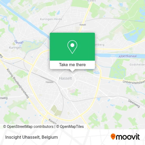 Inscight Uhasselt map