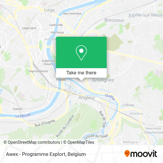 Awex - Programme Explort map