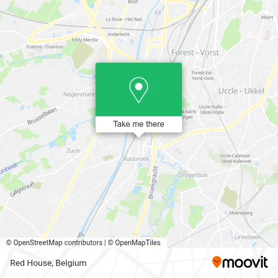 Red House map