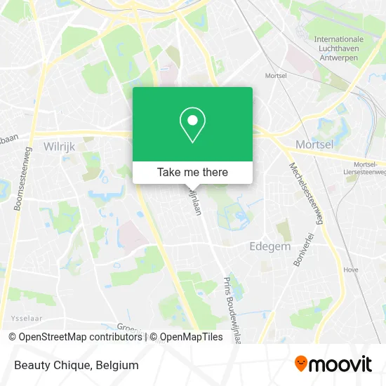 Beauty Chique map