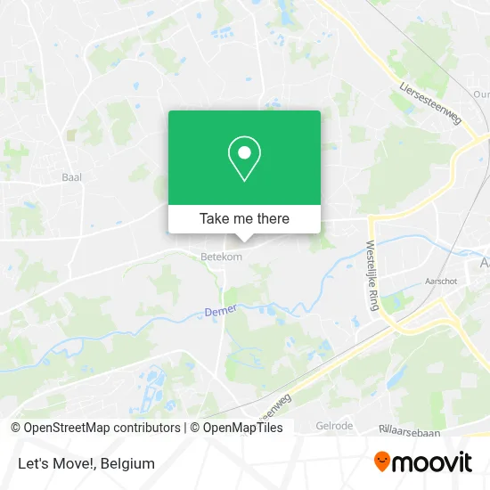 Let's Move! map