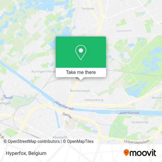 Hyperfox map