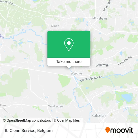 Ib Clean Service map