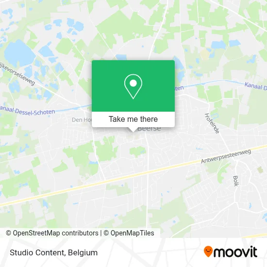 Studio Content map