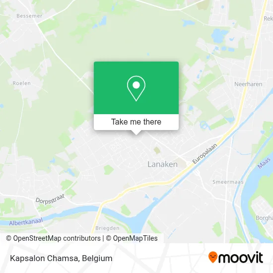 Kapsalon Chamsa map