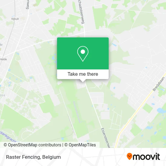 Raster Fencing map