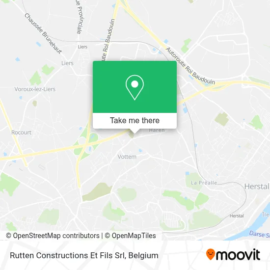 Rutten Constructions Et Fils Srl map