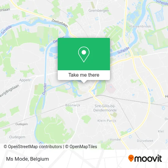Ms Mode map