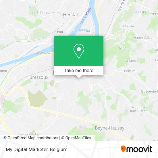 My Digital Marketer map