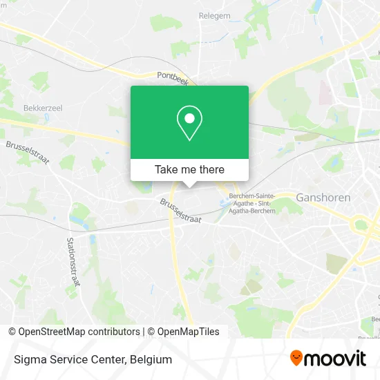 Sigma Service Center map