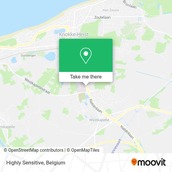 Highly Sensitive map